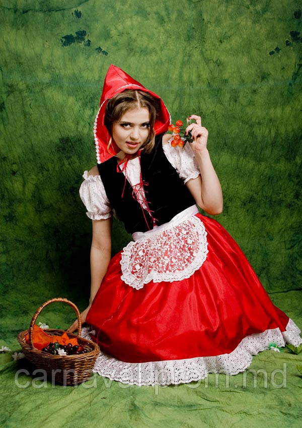 Карнавальный костюм Красная Шапочка - фото 1 - id-p2523652