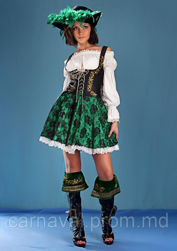 Взрослый, карнавальный костюм Пиратка - фото 1 - id-p2523703