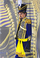 Карнавальный костюм Гусар синий