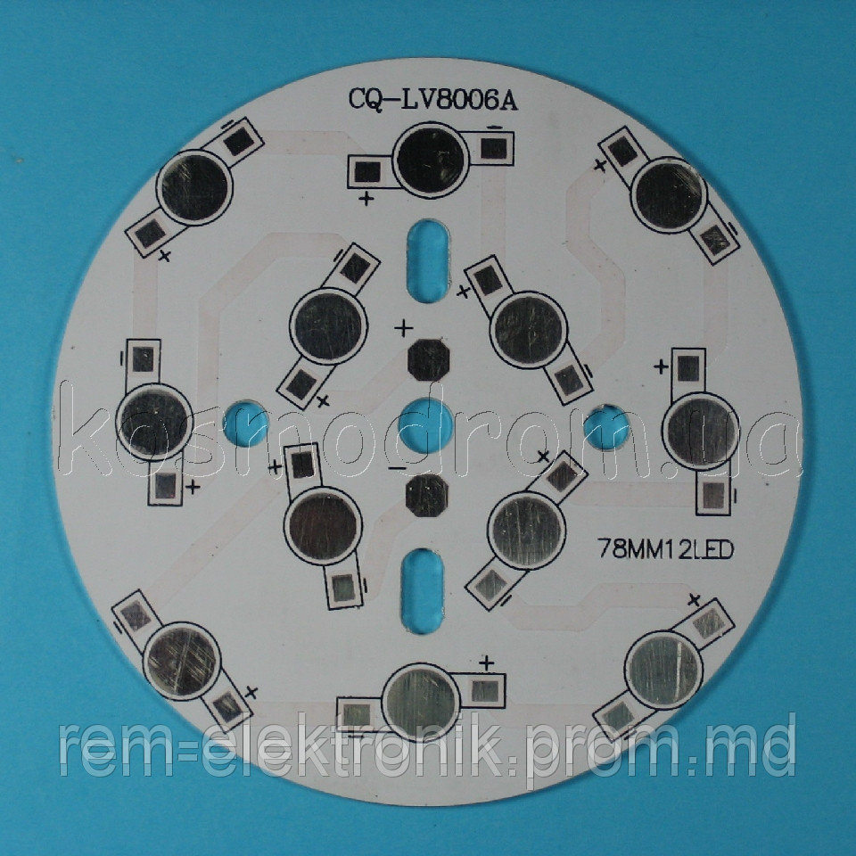 RAD-LED-12-78MM Радиатор осветительного диода - фото 1 - id-p2569933