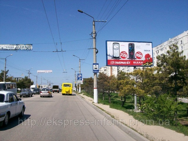 Бигборды в Севастополе, ул. Генерала Острякова,SEVB011 - фото 1 - id-p217436