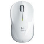 Logitech V470 Cordless Laser Mouse White 910-000301