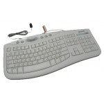 Microsoft Comfort Curve Keyboard 2000 USB White B2L-00077 - фото 1 - id-p2590260