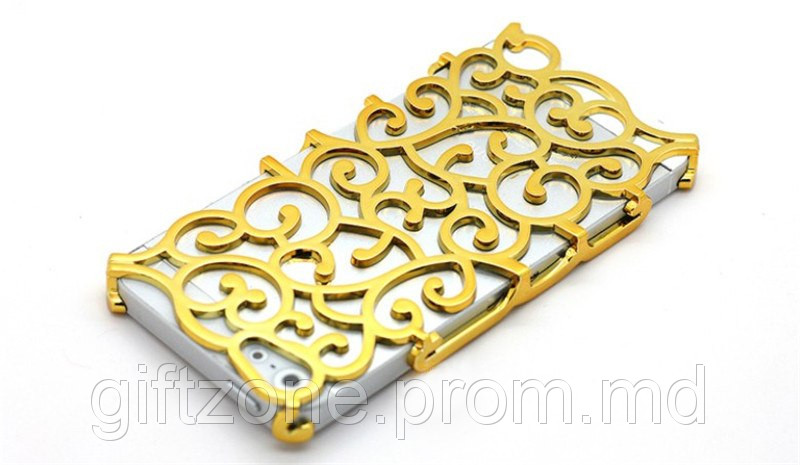 Пластиковый чехол-накладка для iPhone 5/5S золотой - фото 1 - id-p2609556