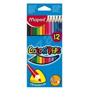 Набор цветных карандашей Maped 12цв. - фото 1 - id-p233264