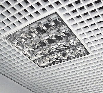 Металический подвесной потолок Грильято - фото 1 - id-p2767077