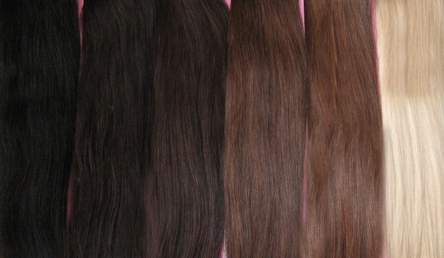 Натуральные европейские волосы для ленточного наращивания Hair Talk 50 см - фото 1 - id-p17630
