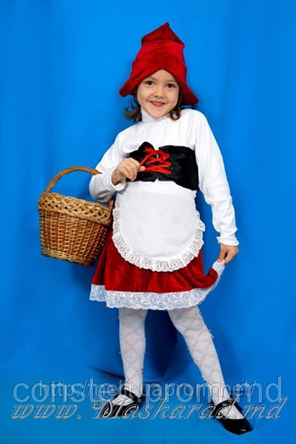 Карнавальный костюм «Красная шапочка» - фото 1 - id-p2786385