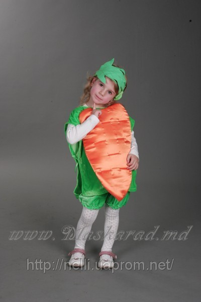 Карнавальный костюм «Морковка» - фото 1 - id-p2786299