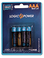Батарейки Logicpower Super heavy duty AAA R03P