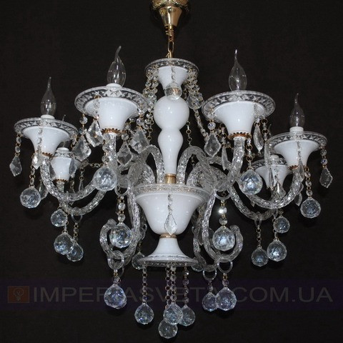 Люстра со свечами хрустальная IMPERIA восьмиламповая MMD-506016 - фото 1 - id-p2835490