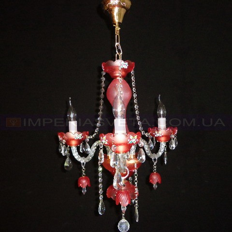 Люстра со свечами хрустальная IMPERIA трехламповая MMD-401440 - фото 1 - id-p2835341