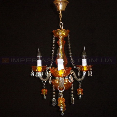 Люстра со свечами хрустальная IMPERIA трехламповая MMD-401500 - фото 1 - id-p2835343