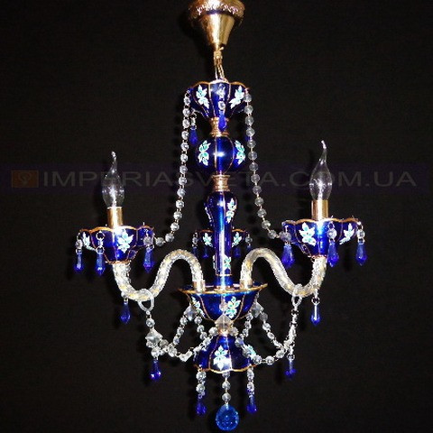 Люстра со свечами хрустальная IMPERIA трехламповая MMD-404352 - фото 1 - id-p2835353