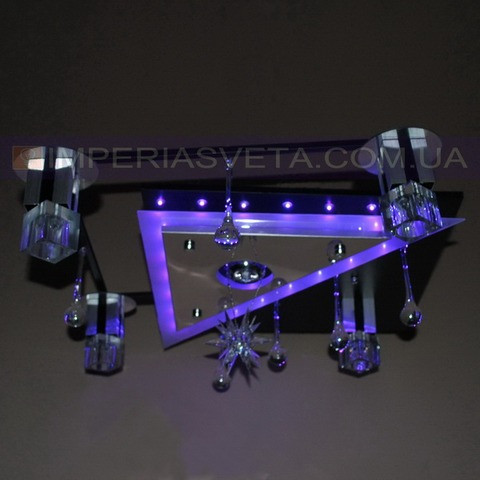 Люстра галогенная IMPERIA пятиламповая с пультом дистанционного управления и диодной подсветкой MMD-511454 - фото 1 - id-p2835945