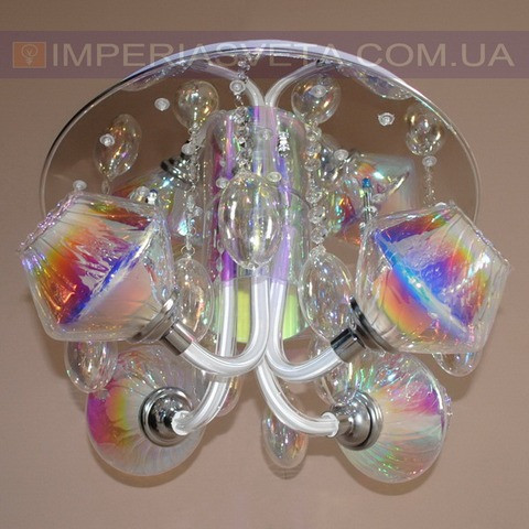 Потолочная люстра LED IMPERIA девятиламповая с диодной подсветкой MMD-452032 - фото 1 - id-p2836517