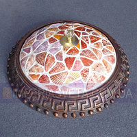 Тиффани бра, светильник настенный IMPERIA трехламповый MMD-341013