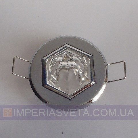 Светильник точечный встраиваемый для подвесного потолка FERON с кристаллом MMD-314464 - фото 1 - id-p2837036
