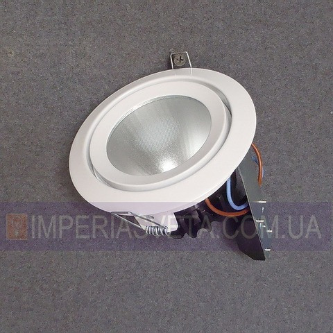 Светильник точечный встраиваемый для подвесного потолка IMPERIA неповортотный со стеклом MMD-121050 - фото 1 - id-p2837138