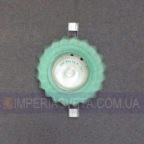 Светильник точечный встраиваемый для подвесного потолка IMPERIA стеклянный открытый MMD-125045 - фото 1 - id-p2837147