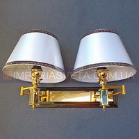 Классическое бра, настенный светильник IMPERIA двухламповое MMD-450065