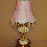 Декоративная настольная лампа IMPERIA одноламповый с абажуром и дополнительной подсветкой основания MMD-432040