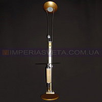Торшер с лампой для чтения и столиком напольный IMPERIA галогенный направленный c подсветкой основания MMD-510140