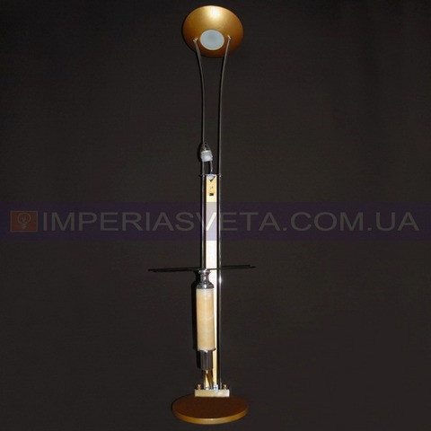 Торшер с лампой для чтения и столиком напольный IMPERIA галогенный направленный c подсветкой основания MMD-510140 - фото 1 - id-p2837943