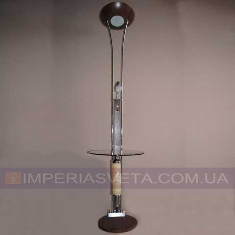 Торшер с лампой для чтения и столиком напольный IMPERIA галогенный направленный c подсветкой основания MMD-510136 - фото 1 - id-p2837944