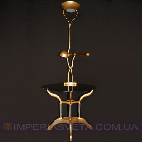 Торшер с лампой для чтения и столиком напольный IMPERIA галогенный направленный MMD-510144 - фото 1 - id-p2837946