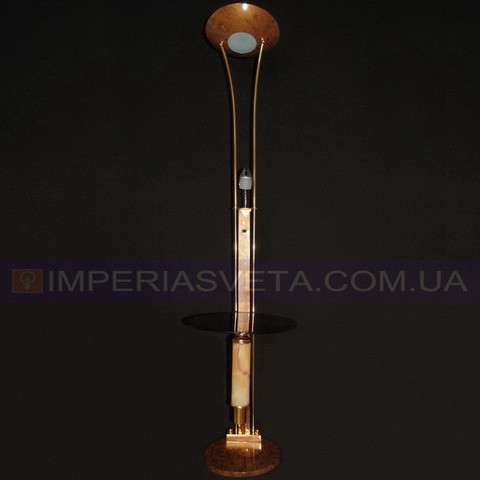 Торшер с лампой для чтения и столиком напольный IMPERIA галогенный направленный c подсветкой основания MMD-510141 - фото 1 - id-p2837950