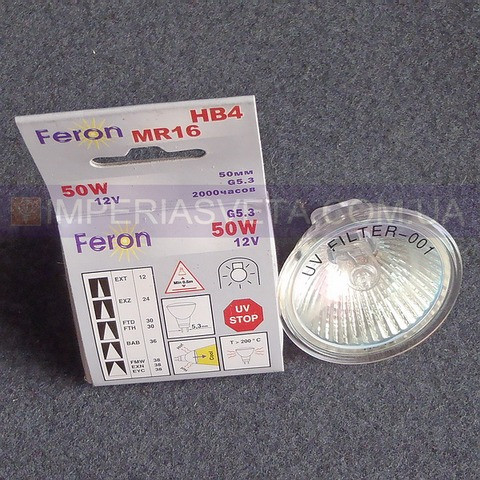 Лампочка галогенная FERON с стеклом MMD-314566 - фото 1 - id-p2838210
