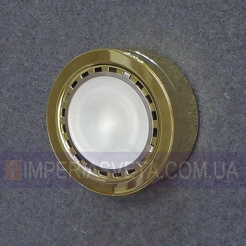 Мебельный светильник, подсветка IMPERIA галогенная накладная со стеклом MMD-124655 - фото 1 - id-p2838319