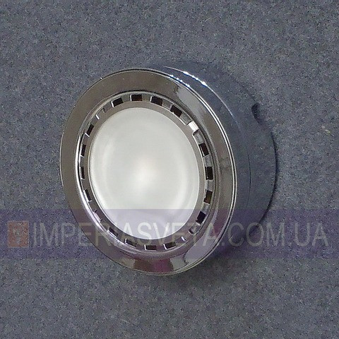 Мебельный светильник, подсветка IMPERIA галогенная накладная со стеклом MMD-124654 - фото 1 - id-p2838320