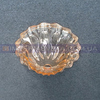 Блюдце, чашка декоративное для люстр, светильников IMPERIA центральная стеклянный MMD-512062