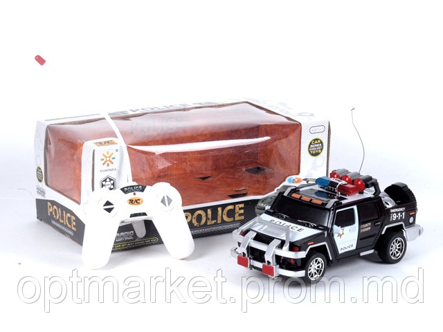 Машина Police д/у, 4 функции - фото 1 - id-p2851193