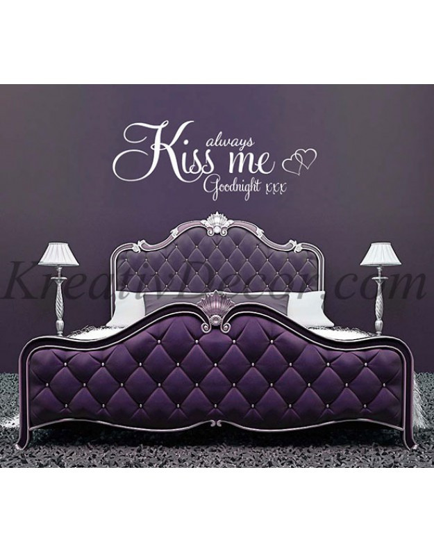 Виниловый стикер: Always Kiss Me - фото 1 - id-p2874745