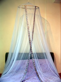 Навесная москитная сетка на кровать - фото 1 - id-p273518