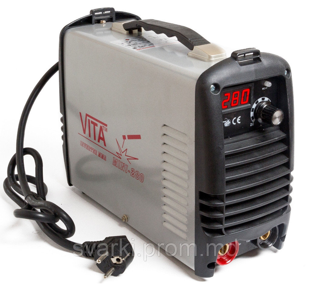 Сварочный инвертор ММА-280 mini VITA в металлическом кейсе - фото 1 - id-p3183509