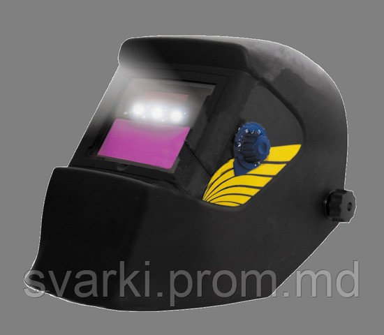 Маска Хамелеон WH 4404 NEW VITA с LED подсветкой+комплект стёкол 2 наружных и 1 внутреннее - фото 1 - id-p3315623