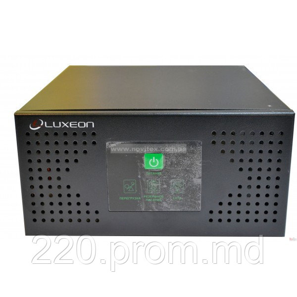ИБП Luxeon UPS-600NR, для котла, чистая синусоида, внешняя АКБ - фото 1 - id-p3379926