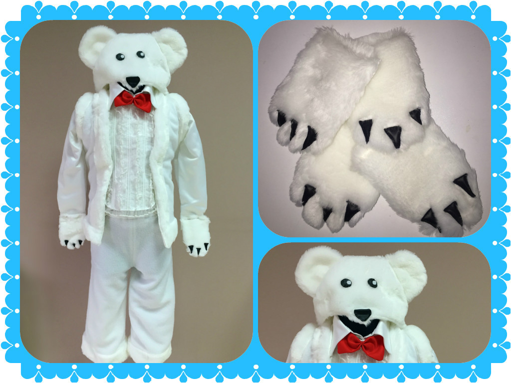 Costum de Urs Polar / Костюм Белого Медведя - фото 1 - id-p3429256