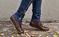 Ботинки кожаные женские "Оливия"