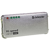 Аксессуар для компьютера DEFENDER Quadro 4-портовый мини-разветвитель USB