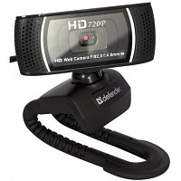 Веб камера DEFENDER G-lens 2597 HD720p 2 mpix, автофокус, слеж за лицом