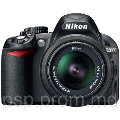 Зеркальный фотоаппарат NIKON D3100 Kit 18-55 VR - фото 1 - id-p3532101