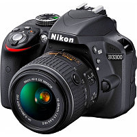 Зеркальный фотоаппарат NIKON D3300 Kit 18-55 VR II