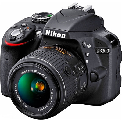 Зеркальный фотоаппарат NIKON D3300 Kit 18-55 VR II - фото 1 - id-p3532104