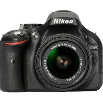 Зеркальный фотоаппарат NIKON D5200 Kit 18-55 VR II - фото 1 - id-p3532106