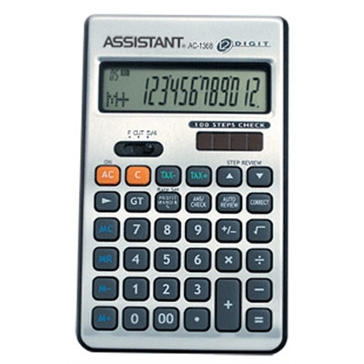 Калькулятор ASSISTANT AC-1368 - фото 1 - id-p3532195